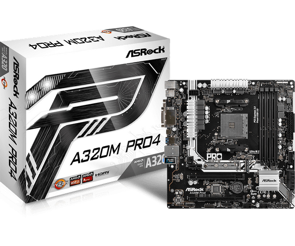 Asrock A320M, mATX motherboard