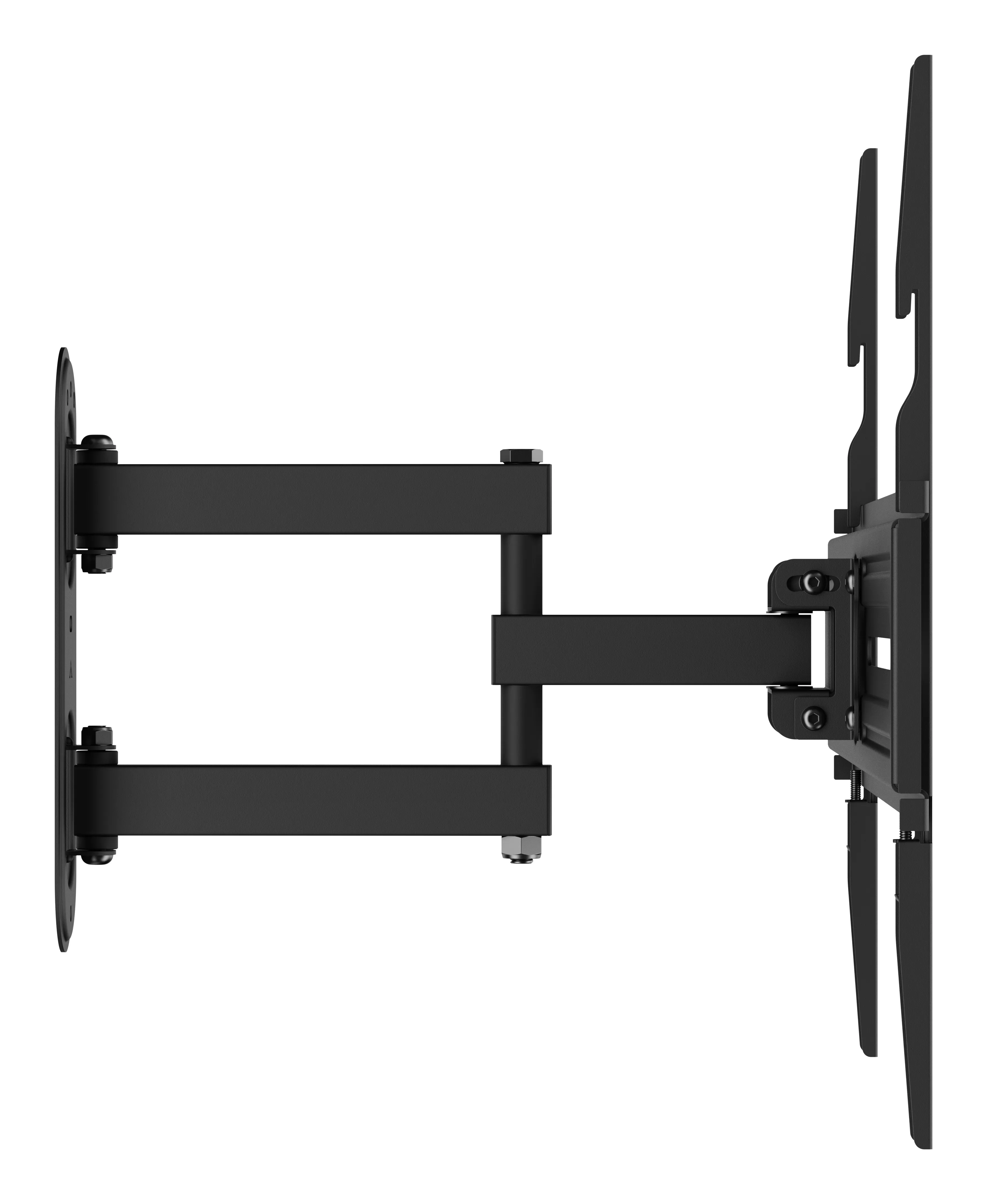 DELTACO ARM-1201-B K&auml;&auml;ntyv&auml; TV-sein&auml;teline, 37&ndash;70", 35 kg, VESA 100x100&ndash;600x400, Musta