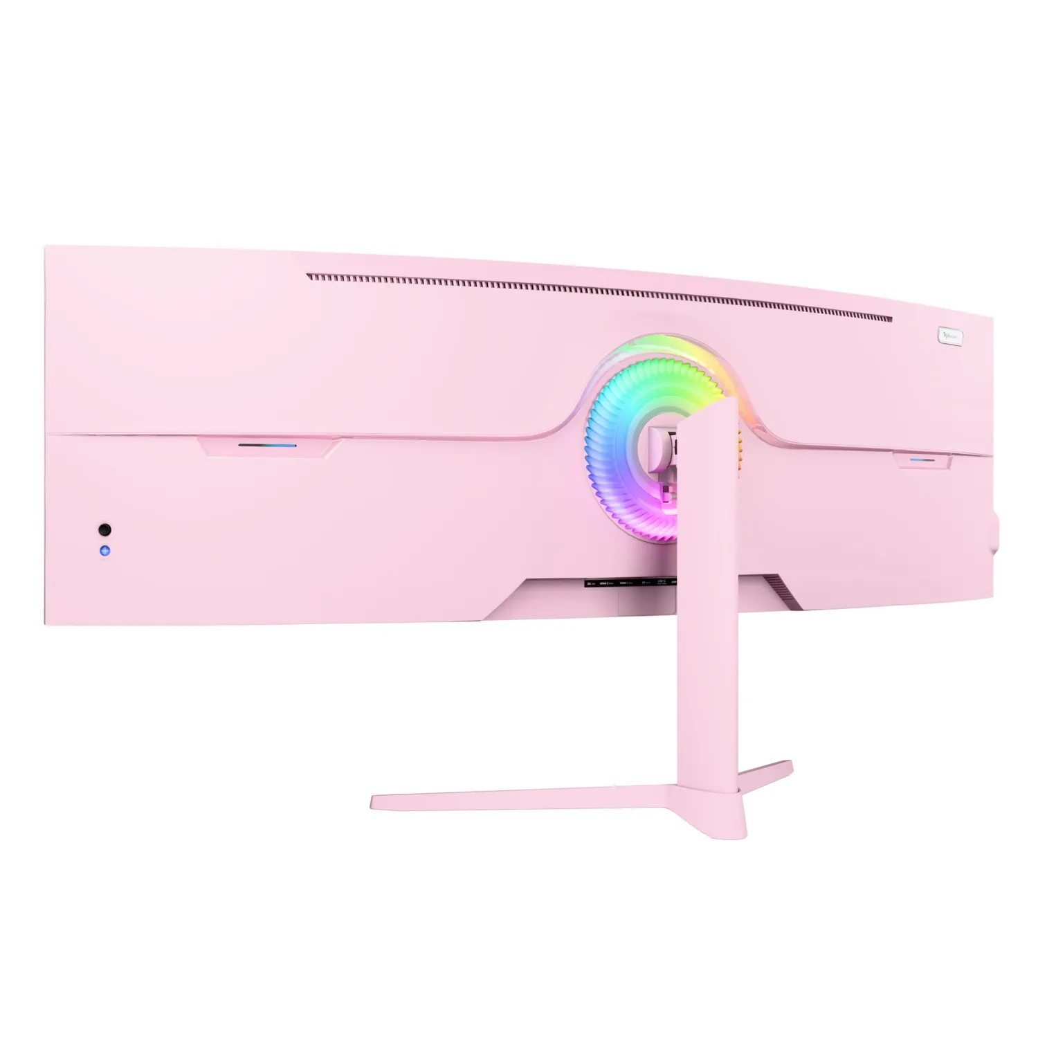 Arozzi 49&quot; Nova. UWQHD, 165Hz, 1ms, VA - curved spelsk&auml;rm, Pink
