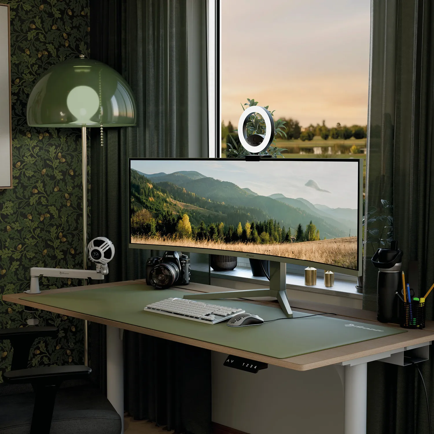 ARozzi Nova 49" DQHD, VA, USB-keskitin -kaareva pelin&auml;ytt&ouml;