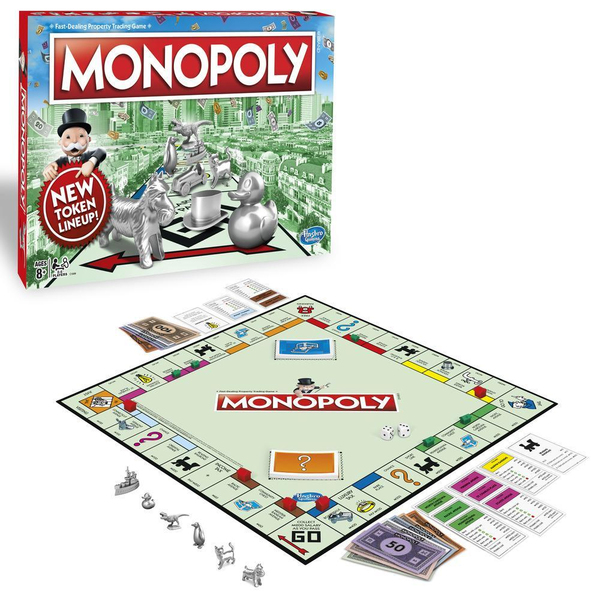 Hasbro Monopoly Classic -lautapeli (SE)