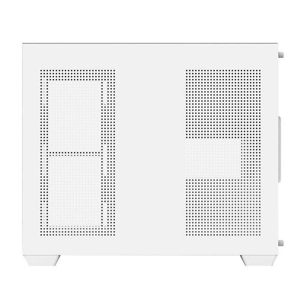 DARKFLASH C285MP Micro-ATX Case with window and RGB lighting, White