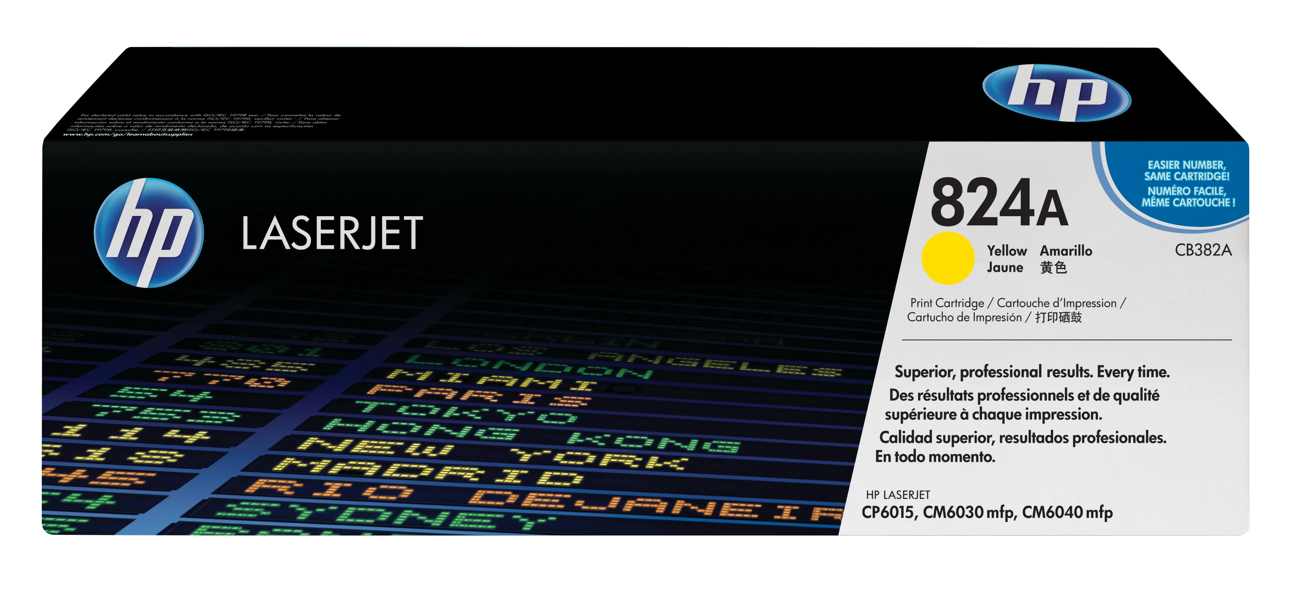 Color LaserJet CB382A yellow toner