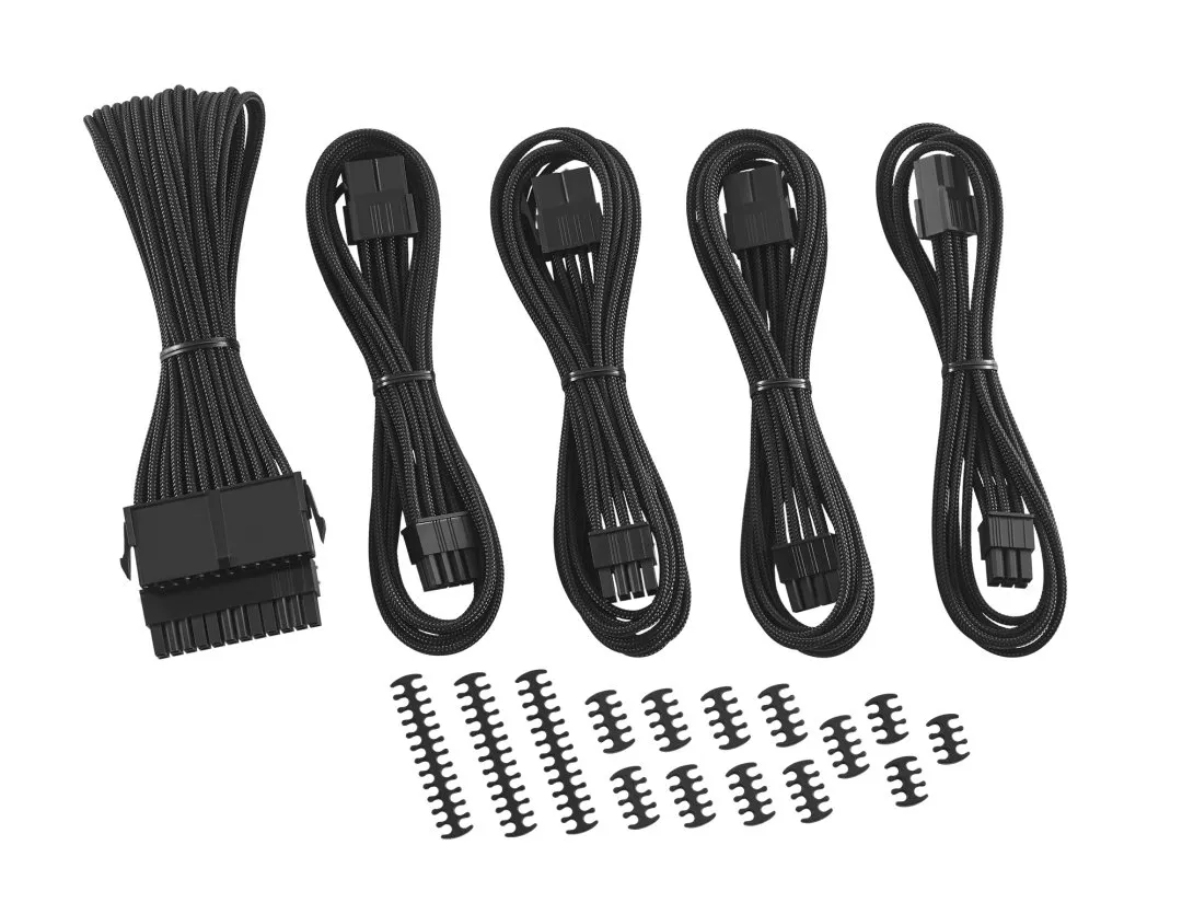 CableMod Classic ModMesh Cable Extension Kit - 8+6 Series - black