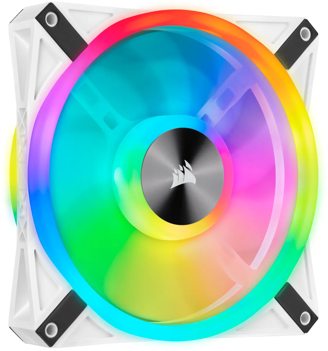 Corsair QL140, RGB, PWM, 140mm - case fan, white