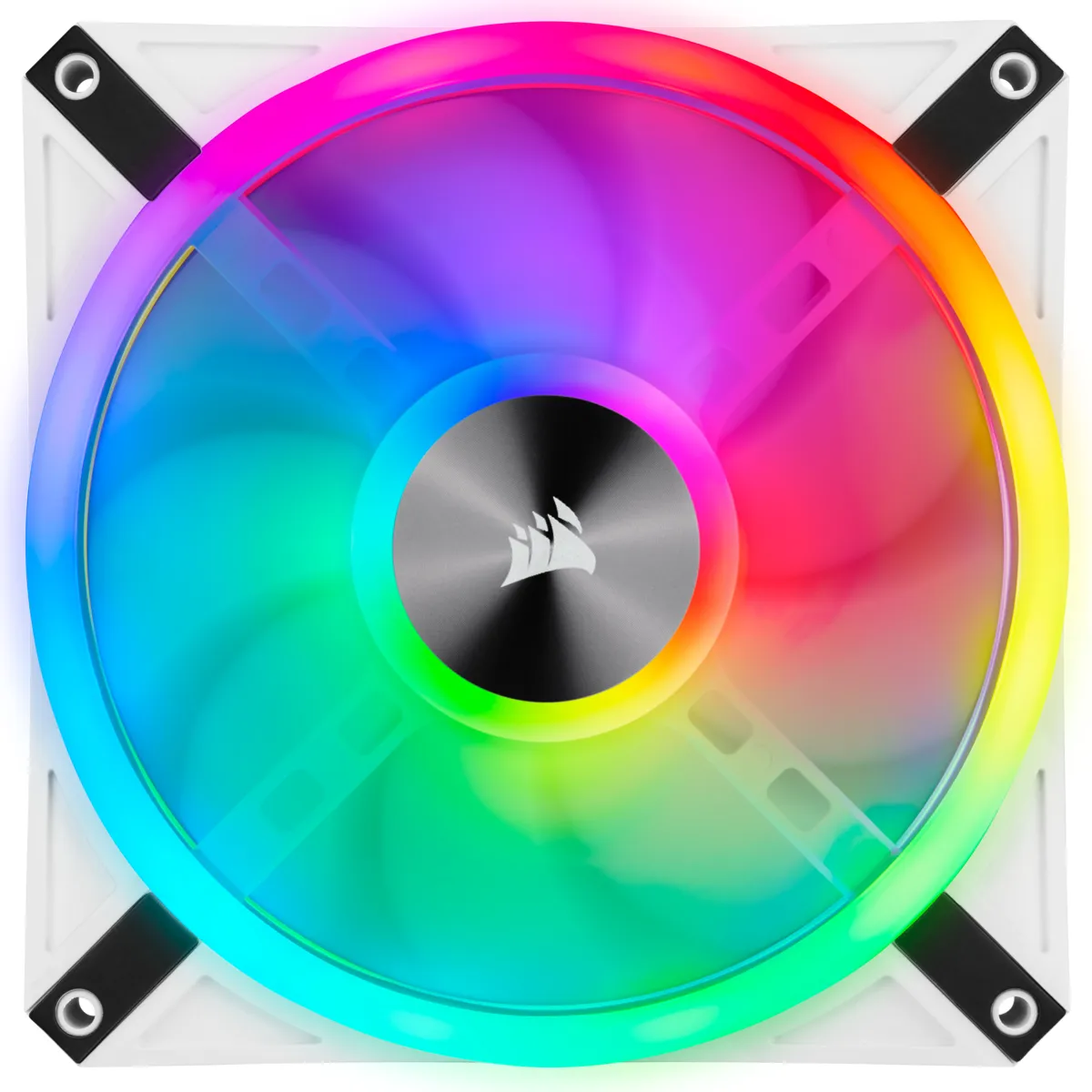 Corsair QL140, RGB, PWM, 140mm - case fan, white