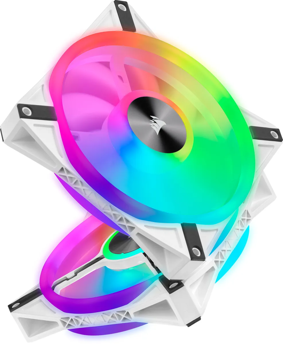 Corsair QL140, RGB, PWM, 140mm - case fan, white