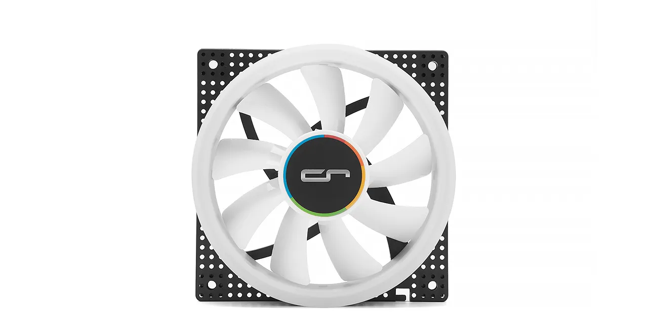 Cryorig Crona X - PWM, ARGB, 120mm - case fan, white