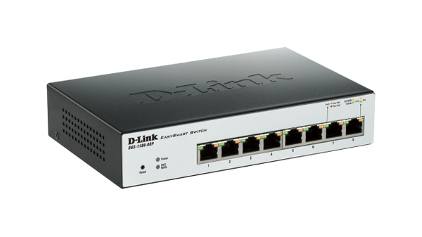 D-LINK 8-Port PoE Gigabit EasySmart Switch