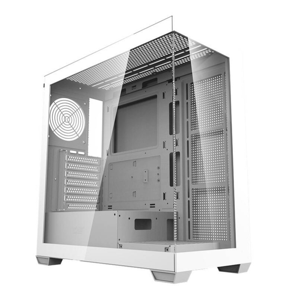 DARKFLASH DS900 Midi-Tower Case with window and RGB lighting, White