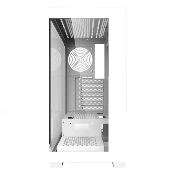 DARKFLASH DS900 Midi-Tower Case with window and RGB lighting, White