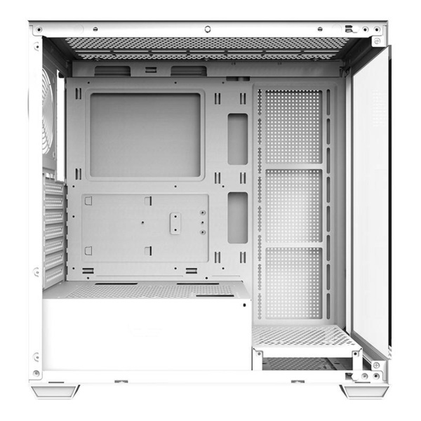 DARKFLASH DS900 Midi-Tower Case with window and RGB lighting, White