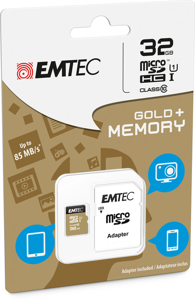 Emtec 32GB Class 10 - microSDHC