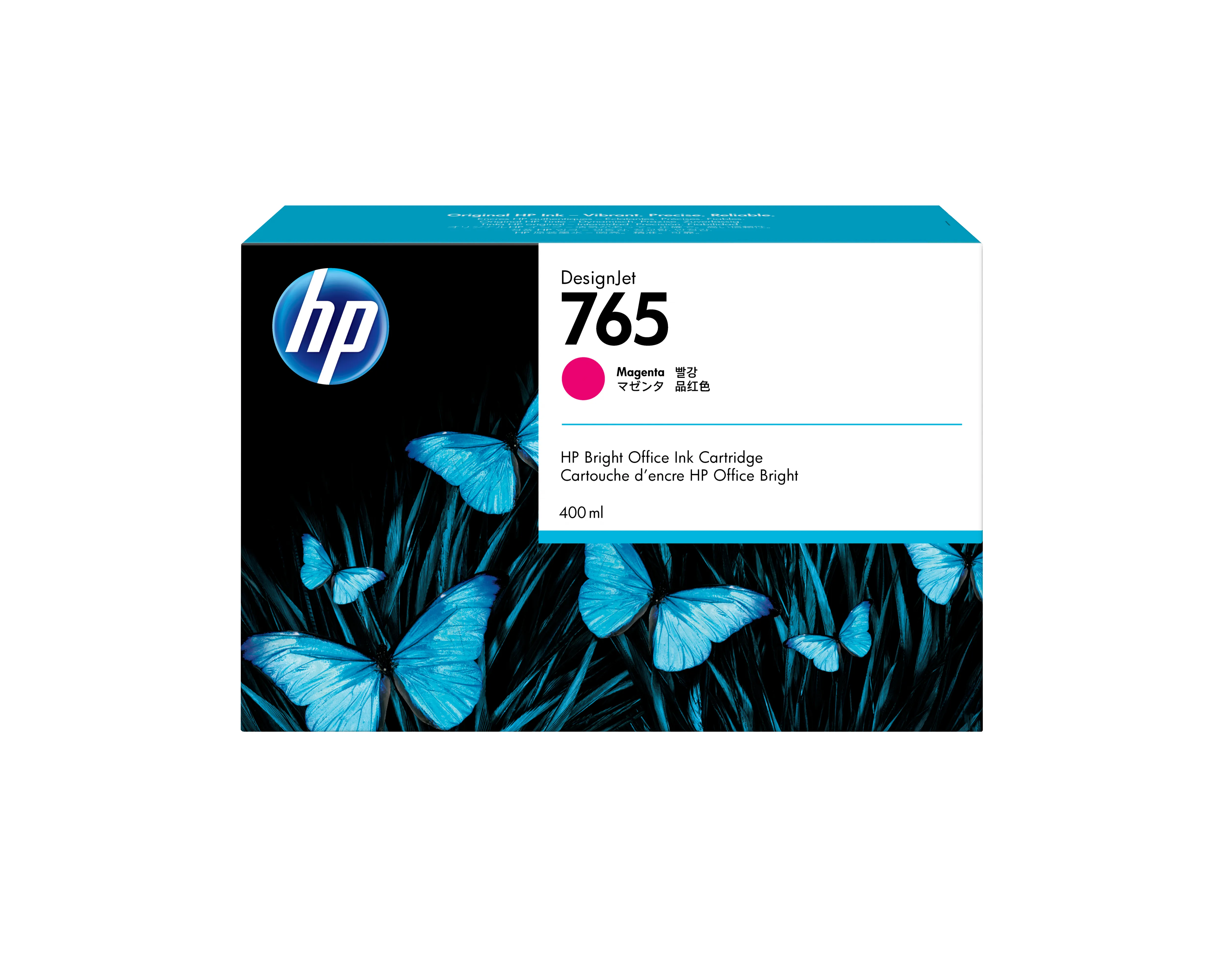 HP 765 ink cartridge, 400 ml, Magenta
