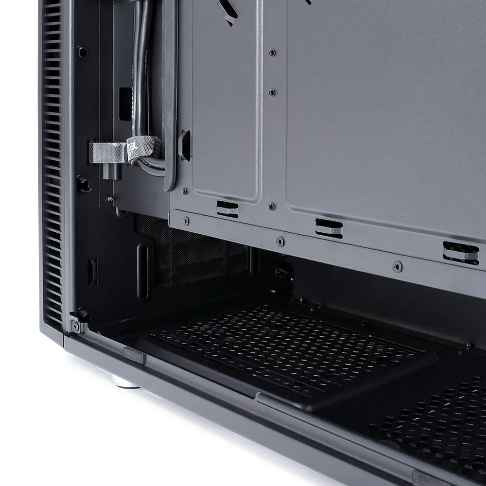 Fractal Design Define Mini C TG - Minitower chassi, f&ouml;nster, Svart
