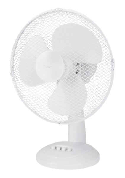 Nordic Home FT-532, 310mm - desk fan, White | Fans | Climate & Heating |  Home & Garden | Multitronic