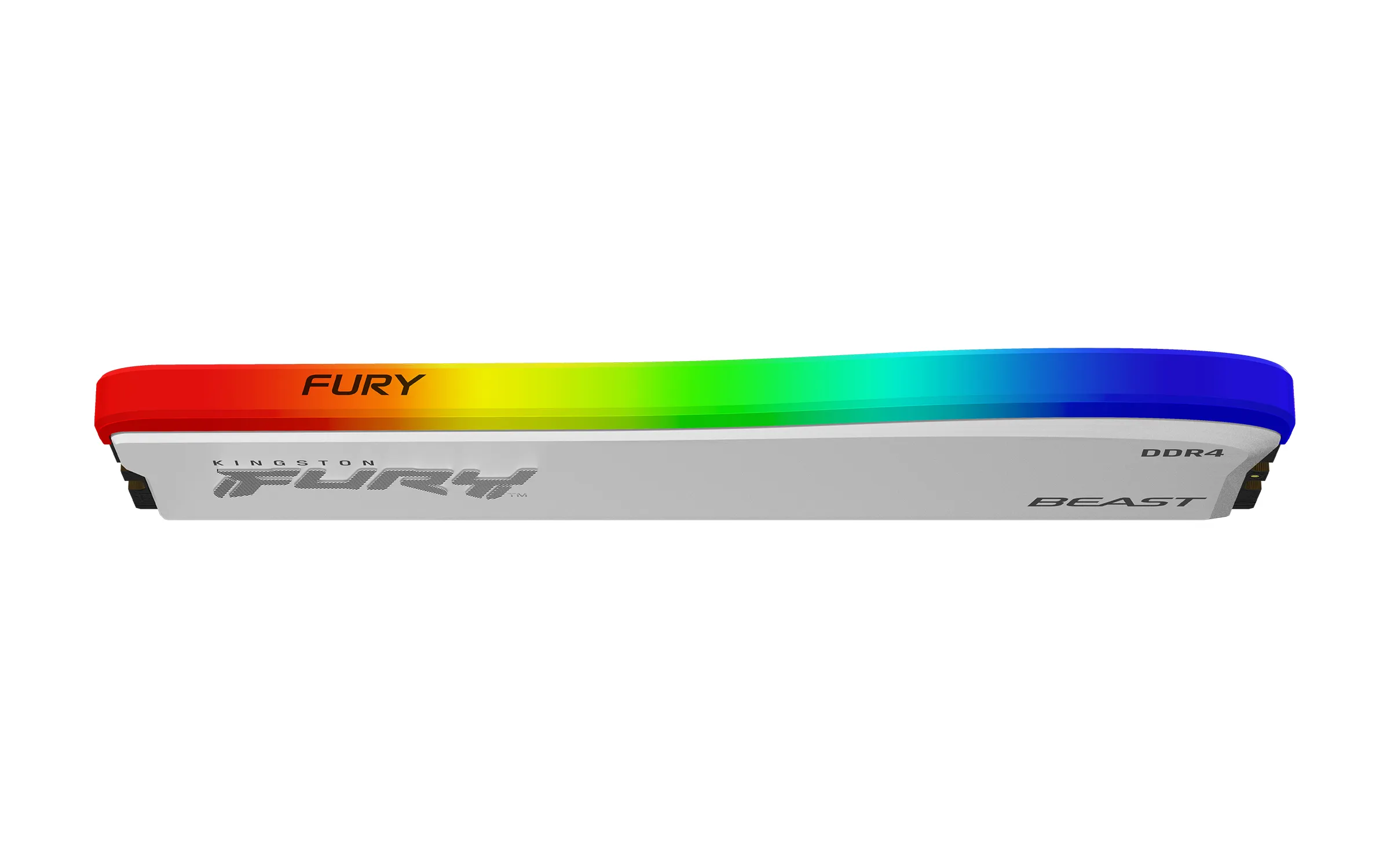 Kingston FURY Beast RGB SE 32 Gt (2 x 16 Gt) DDR4 3600 MHz, CL18 -muisti, Valkoinen