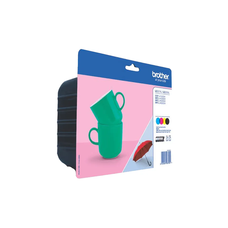 Brother  LC227XLVALBPDR - ink cartridge, Black, Cyan, Magenta, Yellow