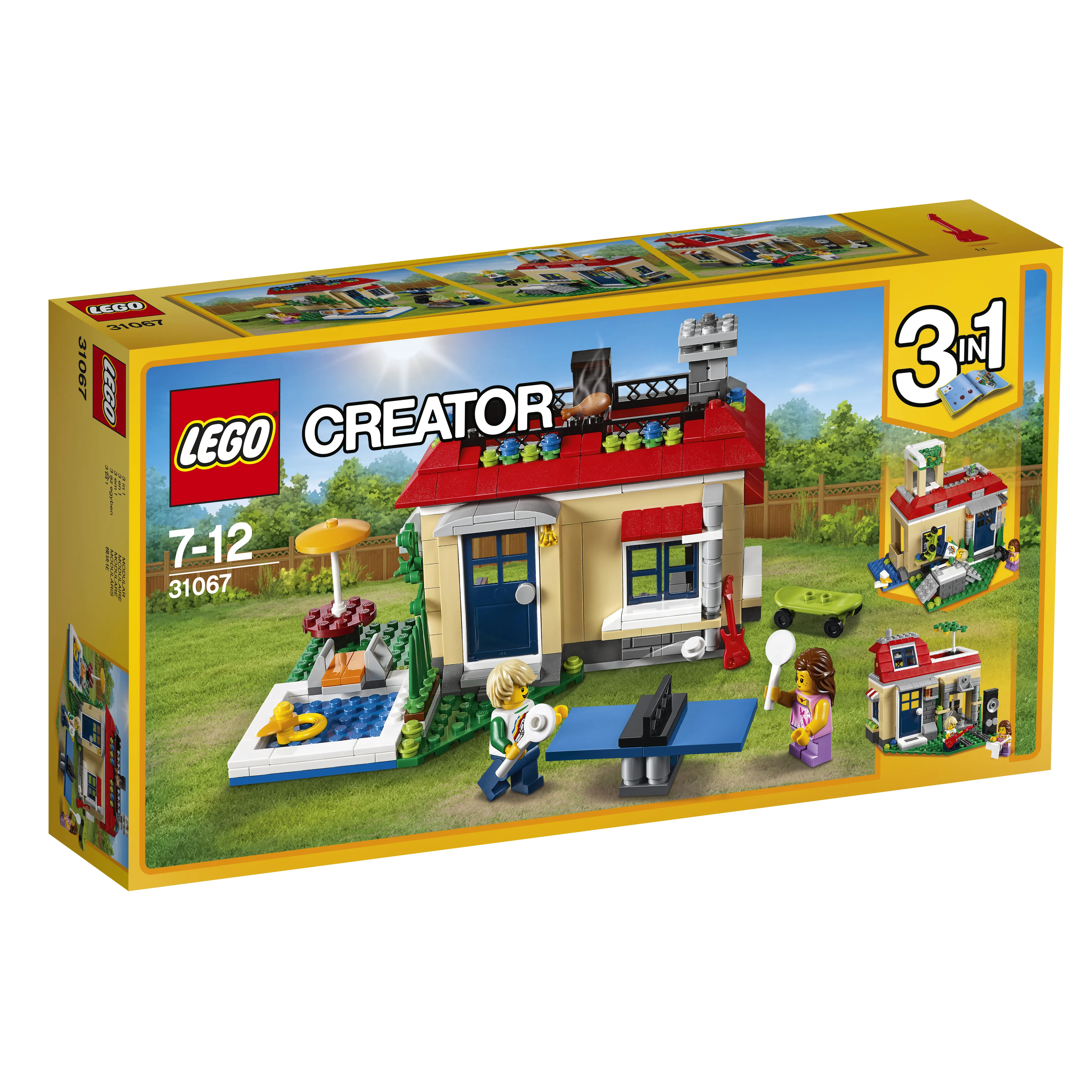Lego Creator 3-in-1 - Modular Poolside Holiday