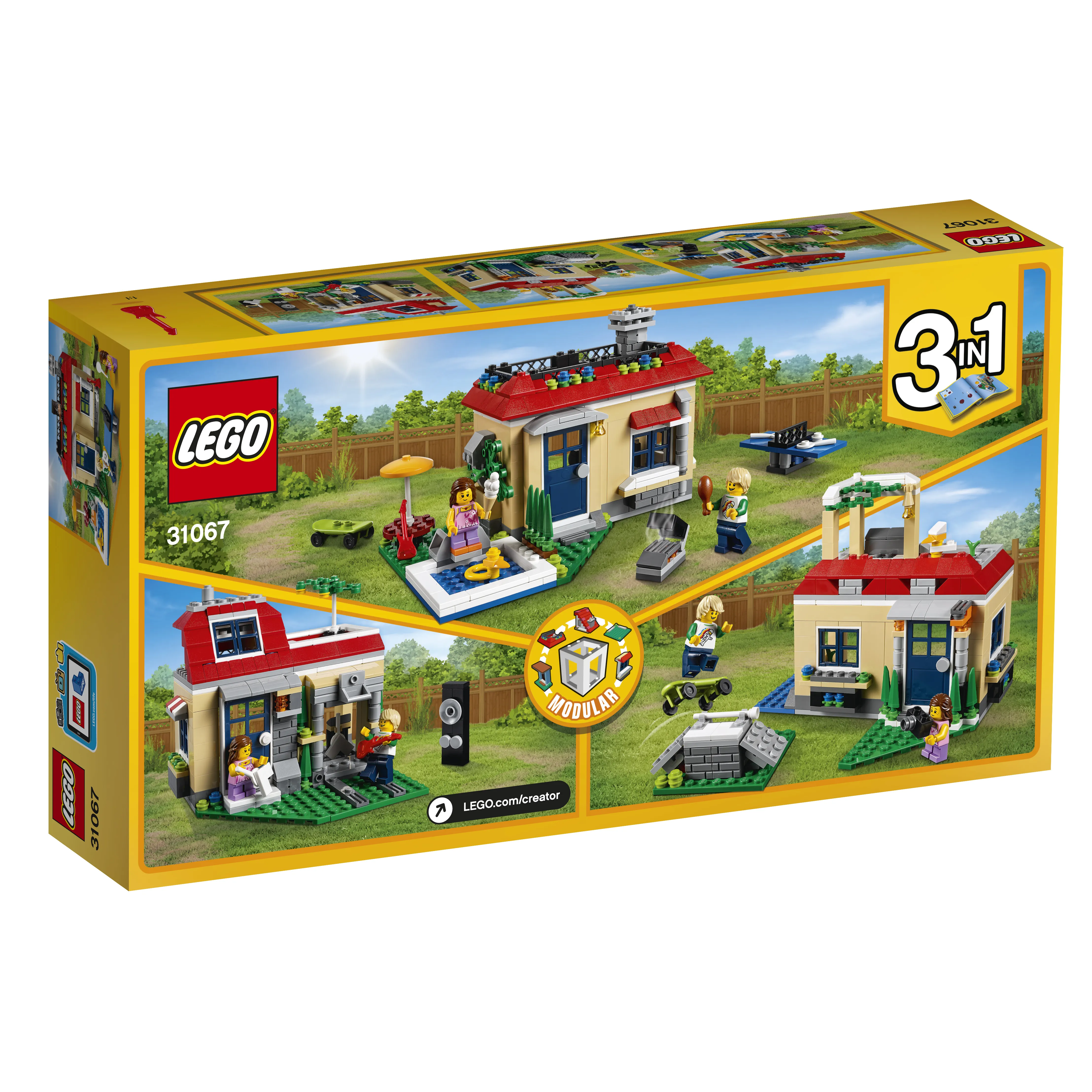 Lego Creator 3-in-1 - Modular Poolside Holiday