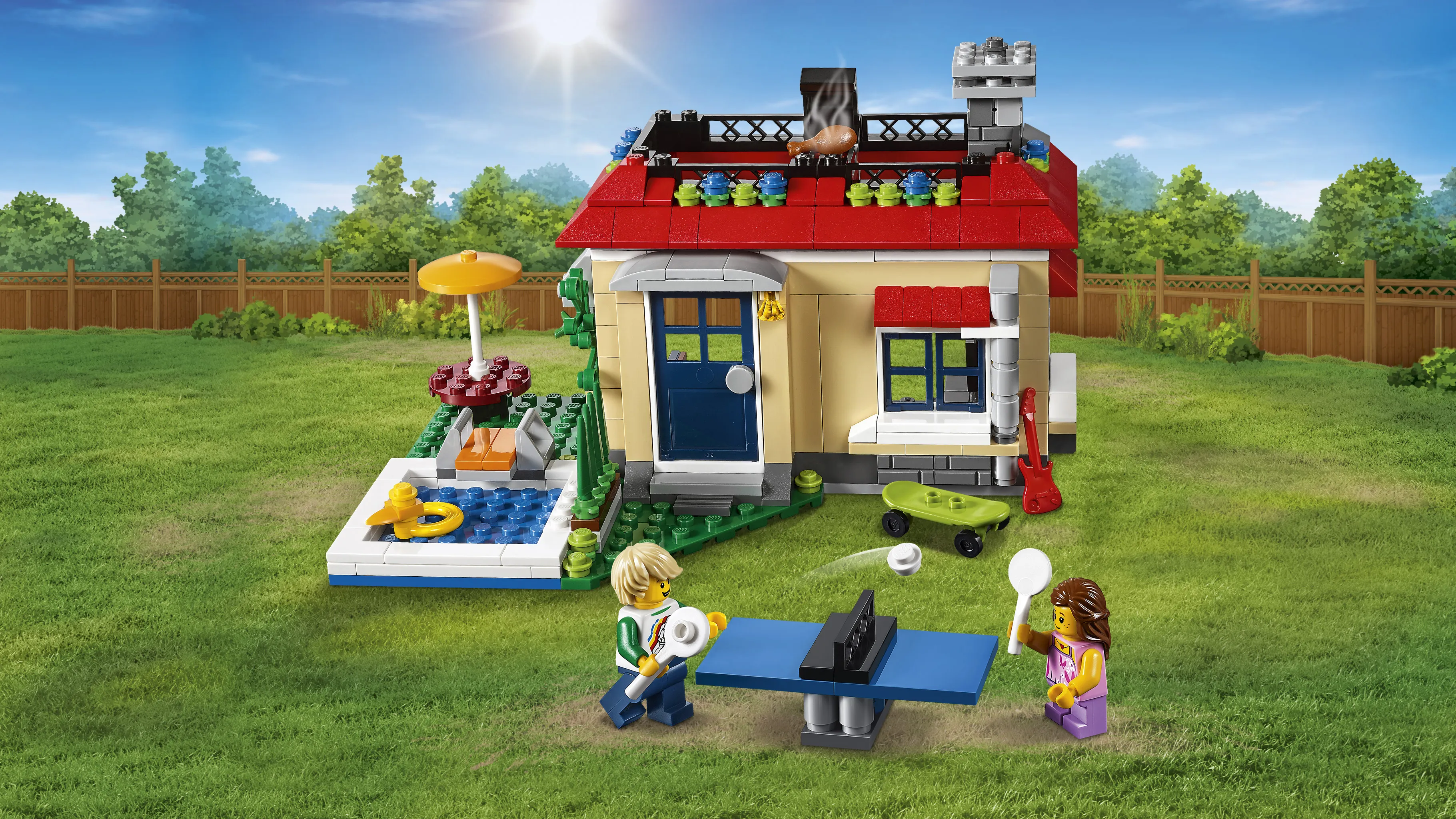 Lego Creator 3-in-1 - Modular Poolside Holiday