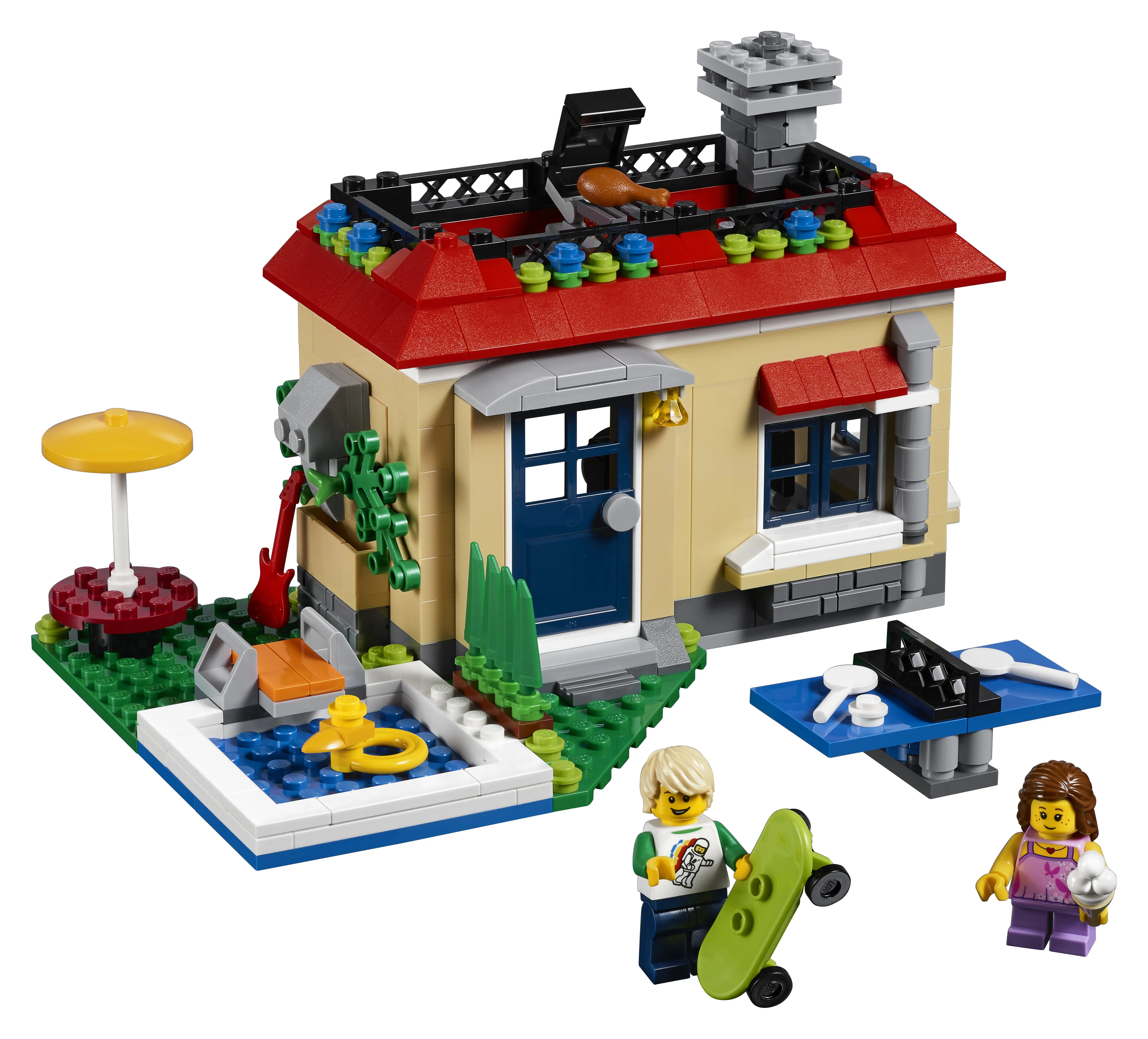 Lego Creator 3-in-1 - Modular Poolside Holiday
