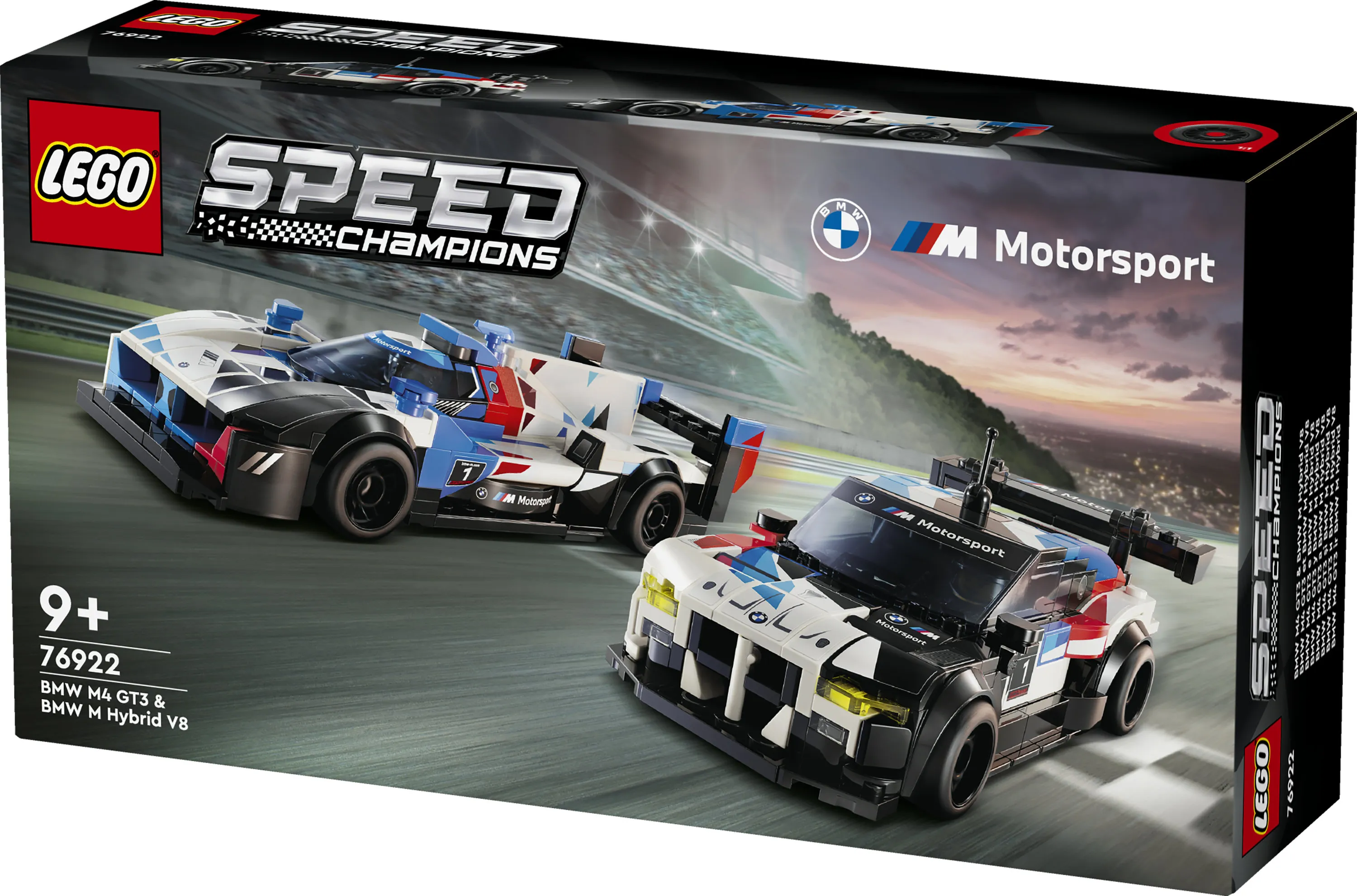 LEGO Speed Champions BMW M4 GT3 and BMW M Hybrid V8 76922
