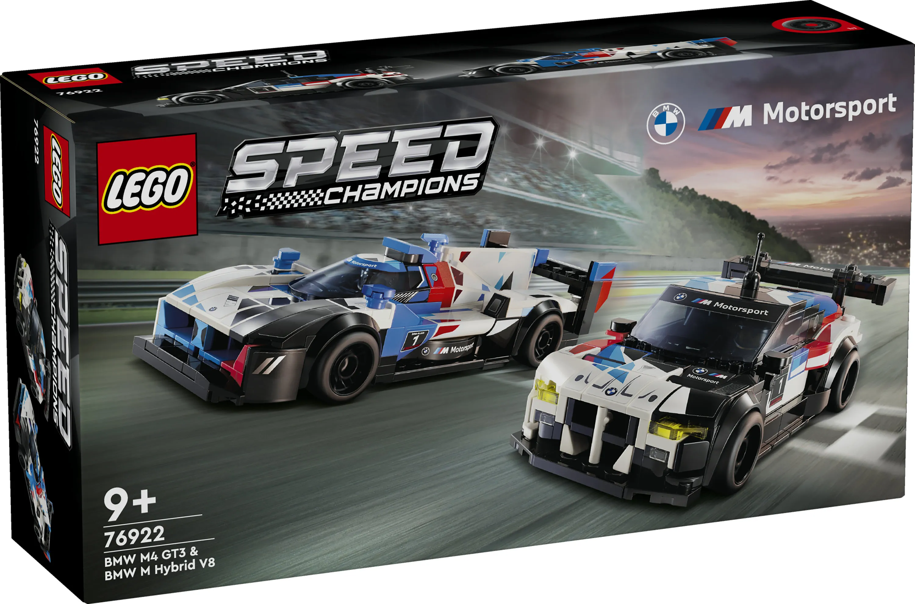 LEGO Speed Champions BMW M4 GT3 and BMW M Hybrid V8 76922