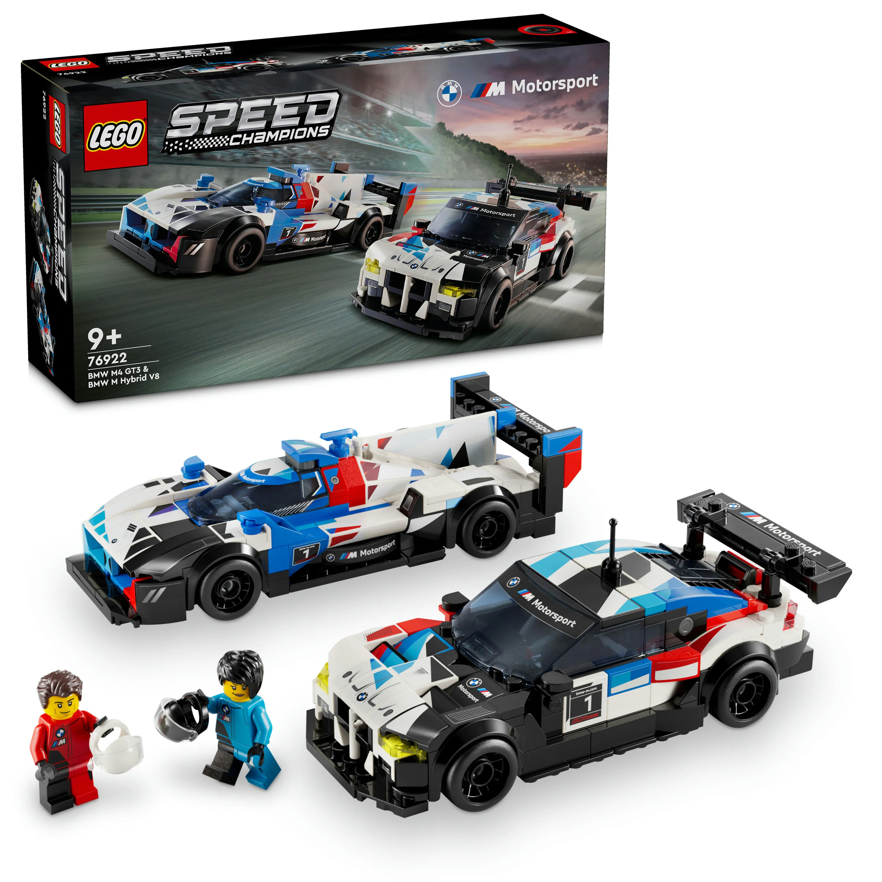 LEGO Speed Champions BMW M4 GT3 and BMW M Hybrid V8 76922