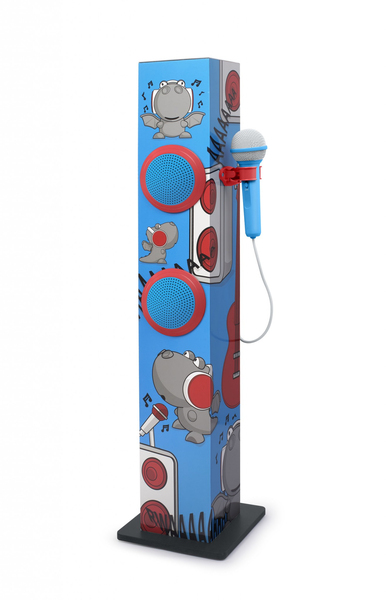 Mues M-1020 KDB Kids tower speaker BT Mic Blue