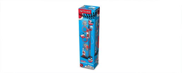 Mues M-1020 KDB Kids tower speaker BT Mic Blue