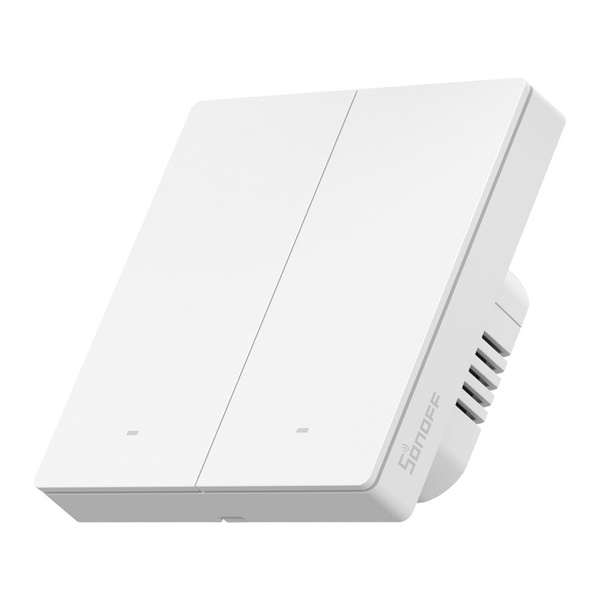 SONOFF M5-2C-86W Matter - Smart v&auml;ggbrytare, Vit