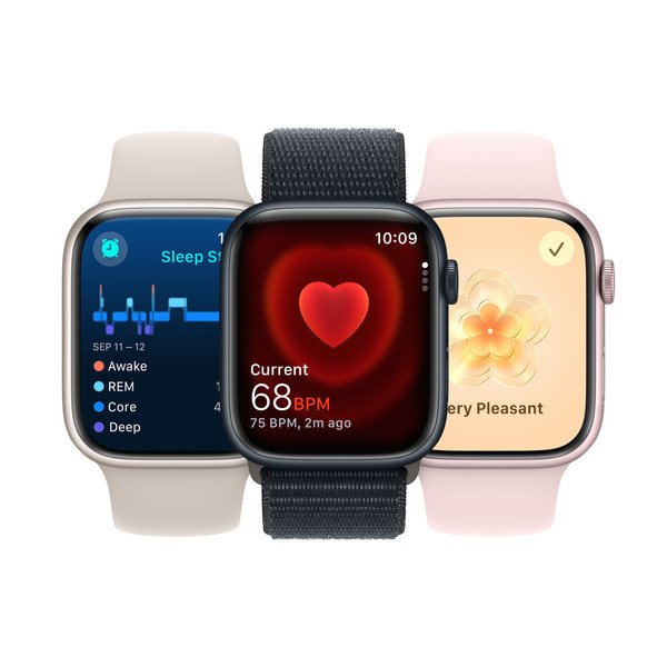 Apple Watch Series&nbsp;9 GPS + Cellular 41mm (PRODUCT)RED Aluminium Case with (PRODUCT)RED Sport Band - S/M