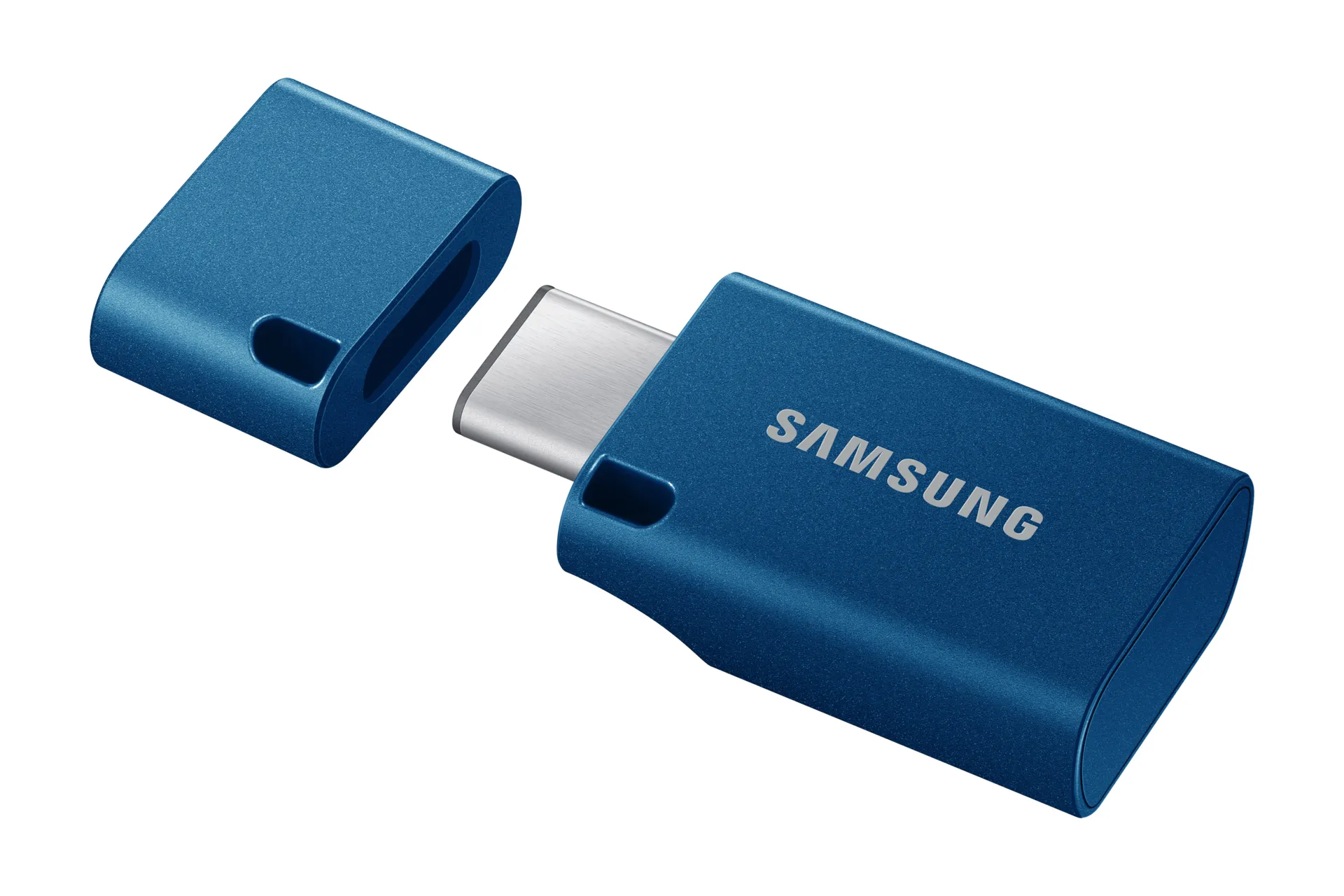Samsung MUF-512DA 512 GB extern SSD med USB 3.2 Gen 1 (USB-C), portabel, st&ouml;tt&aring;lig, vattent&aring;lig, bl&aring;