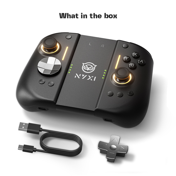 NYXI Hyperion 3 Ultra Wireless HD2 Game Controller for Nintendo Switch 2, Black