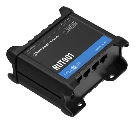 Teltonika RUT901 - Industriell mobil router, Svart