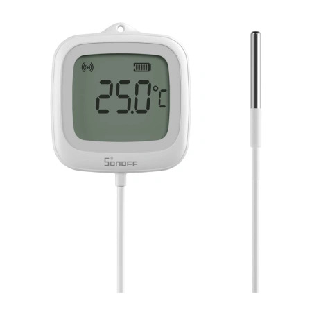 SONOFF SNZB-02LD - &Auml;lyl&auml;mp&ouml;mittari, Valkoinen