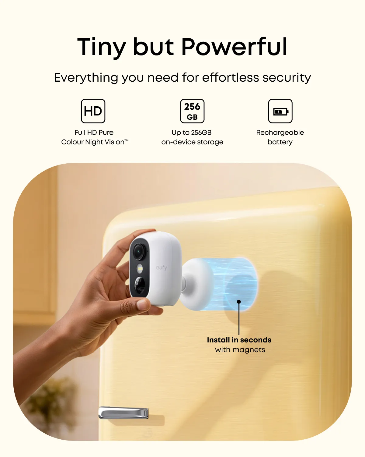 Anker Eufy Cam C35 - Security camera, White