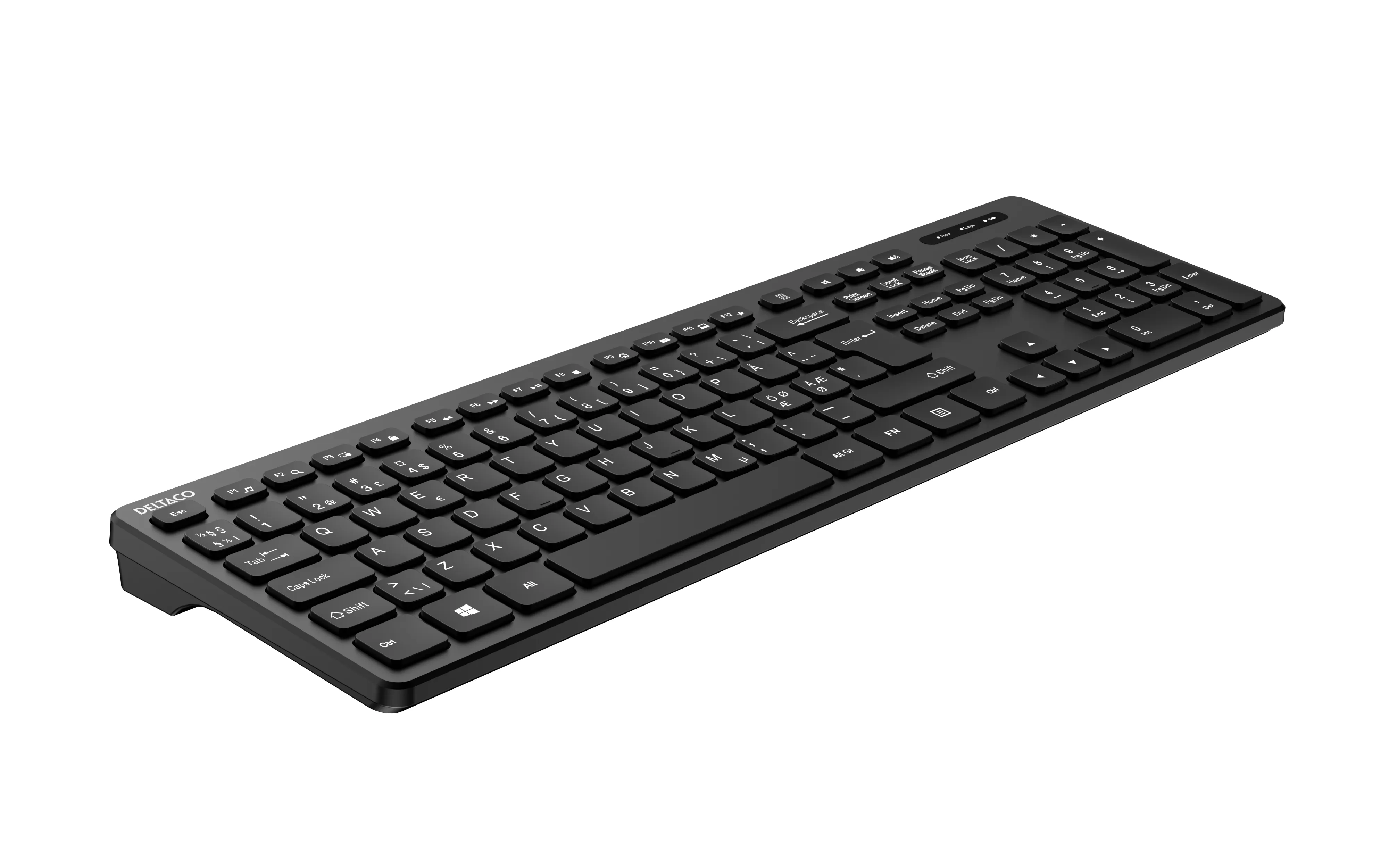 Deltaco TB-626-1S Keyboard, Membrane