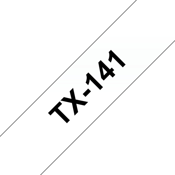 Brother 18mm 15m Svart p klar / Laminerad