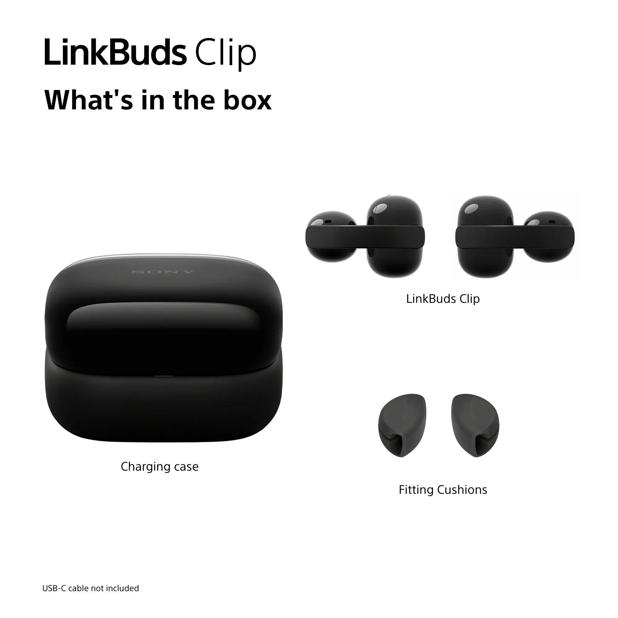 Sony LinkBuds Clip Wireless Earbuds, Green