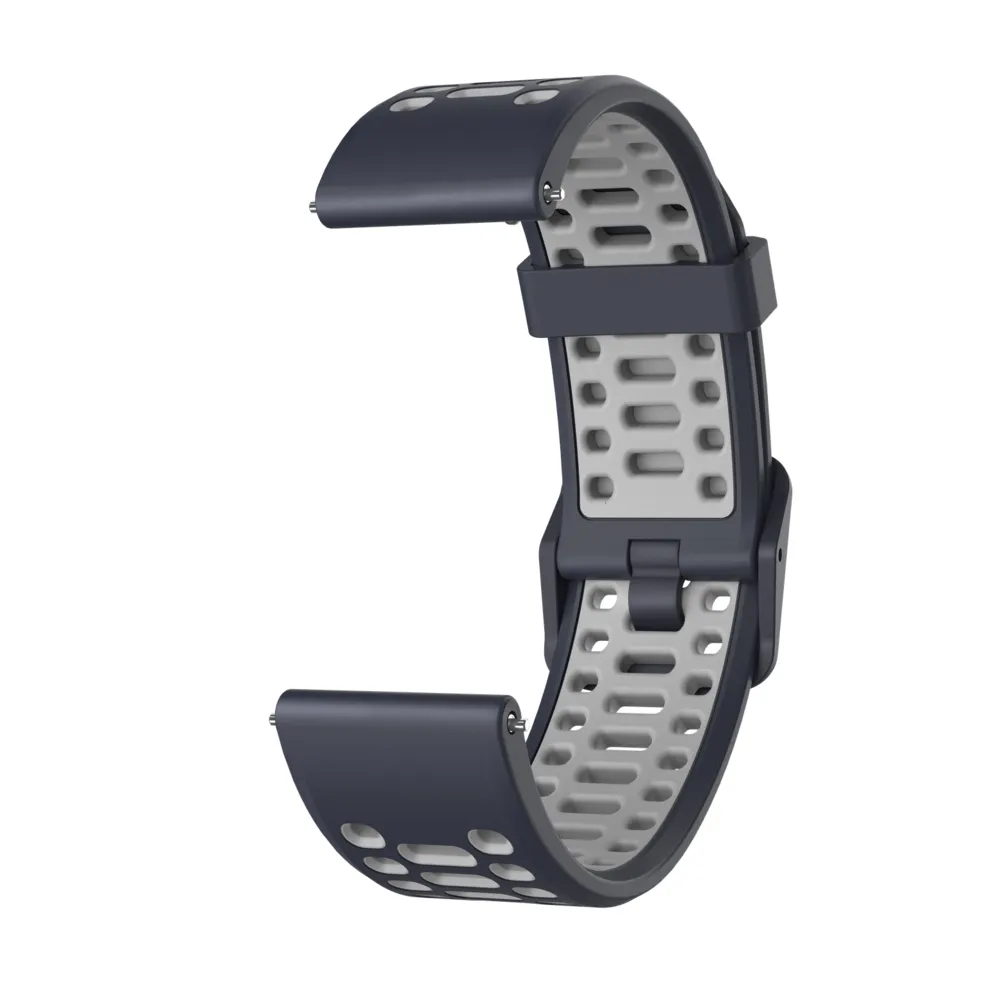 Coros Pace 2/Apex 42mm - silicone watch band, Dark Navy