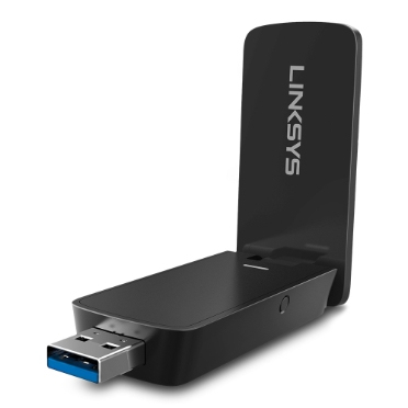 Linksys WUSB6400M - Verkkoadapteri - USB 3.0 - 802.11b, 802.11a, 802.11g, 802.11n, 802.11ac