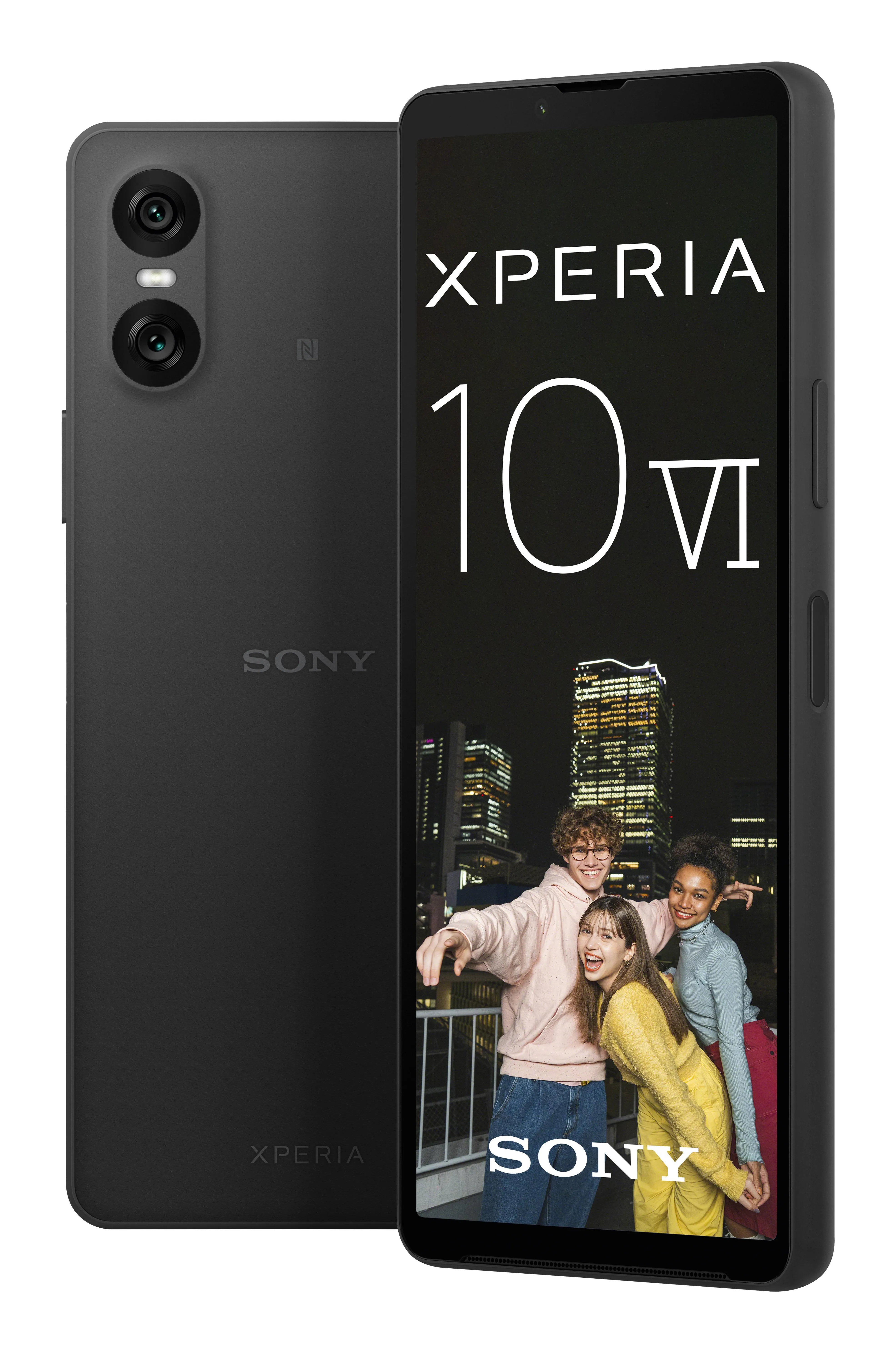 Sony Xperia 10 VI 5G 128/8 Gt -Android-puhelin, musta