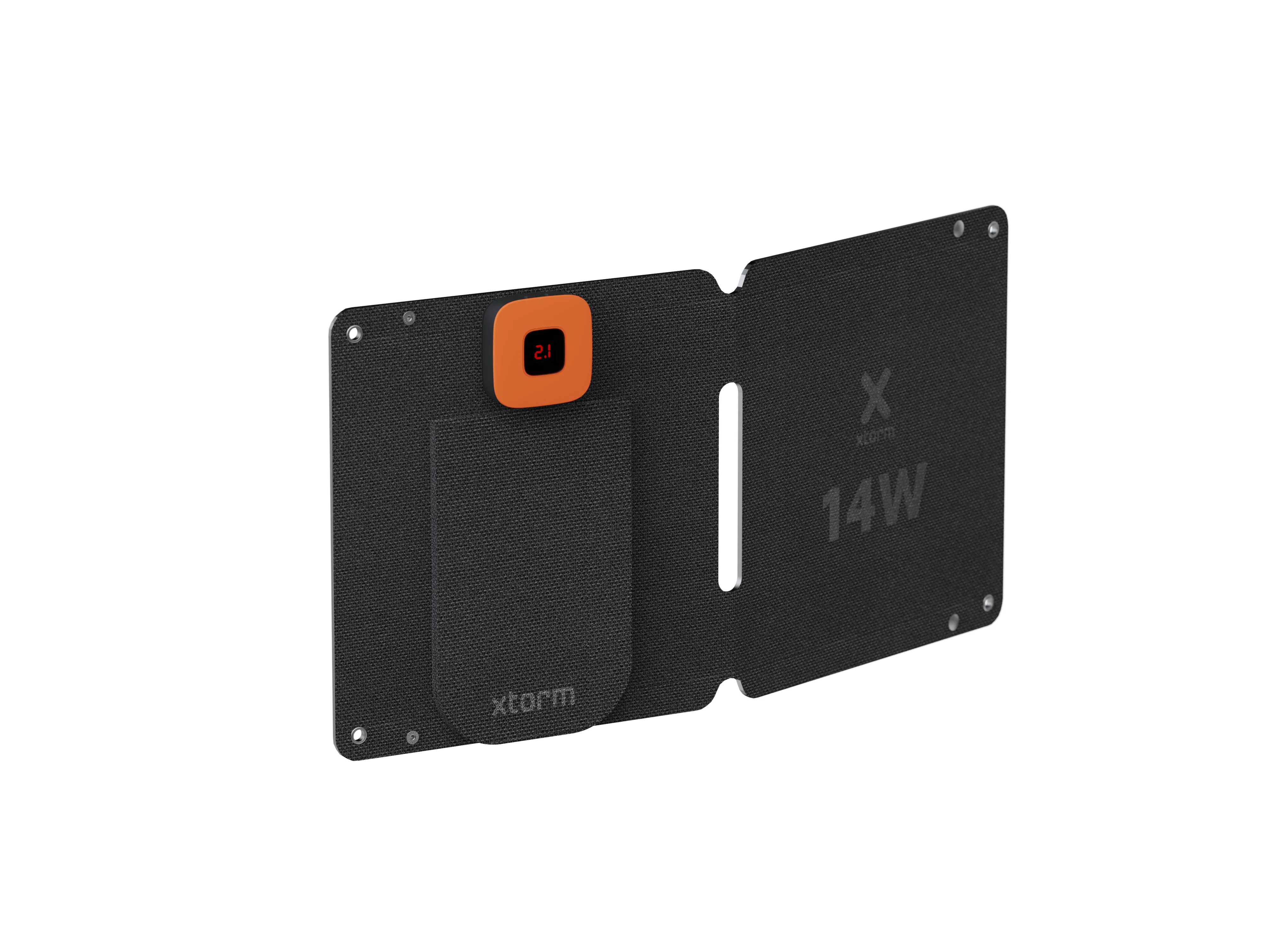 Xtorm Powerful SolarBooster 14W - Solar panel IPX4 USB-C/A outputs