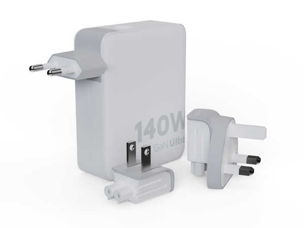 Xtorm 140W GaN-Ultra Travel Charger/USB-C PD - cable, 2m, White