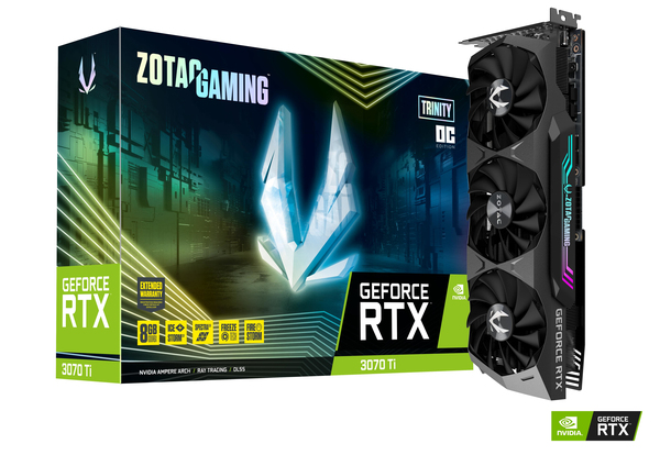 ZOTAC GeForce RTX 3070 Ti Trinity OC 8GB -graphics card