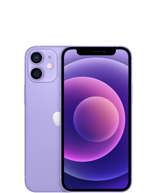 Refurbished iPhone 12 Mini 128GB, Purple (Fair condition, New Battery)