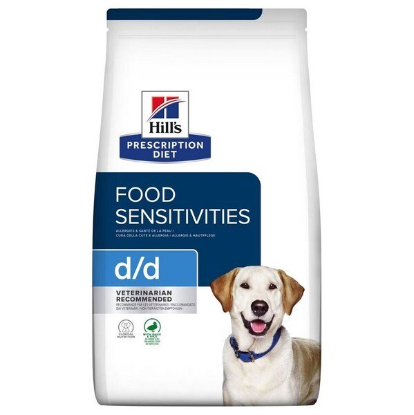Hill's Prescription Diet d/d Food Sensitivities Duck &amp; Rice, Dry food for dogs, Adult, 4kg