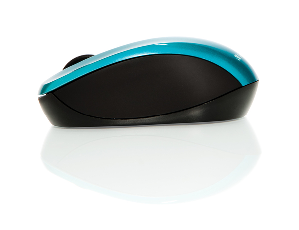 Verbatim Go Nano Wireless Mouse, Caribbean Blue